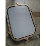 Copper Material Frame Marine Windows , Safety Tempered Glass Openable Ship Windows