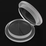 Circular Shape Customized Quartz Glass Substrate High Temperature Resistant for sale