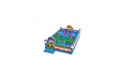 China Customized Obstacle Children Fun Park Inflatable Slide Bouncy supplier