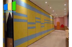 China Premium Manual Operable Folding Partition Sound Insulated Wall For Function Room supplier