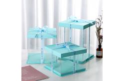 China Customizable Paper Thickness Cake Packaging Boxes with CMYK / Pantone Printing supplier