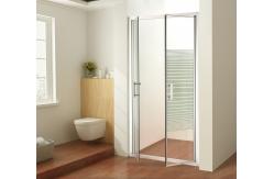 China 2.6ftx2.6ftx6.2ft Frameless Corner Entry Shower Enclosure 6mm supplier
