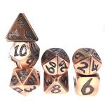 Mini RPG Dice 7 Piece Dice Set Multifunctional Polyhedral Handcrafted Nontoxic for sale