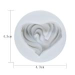 Silicone Baking Utensils Custom Size Cake Decoration Tools 3d Rose Flower Shape Fondant Mould for sale