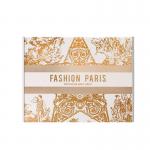 Customized Luxury Glossy Gold Printed Transport Paper Box For Mailing Gifts Cosmetics Clothing Packaging for sale