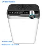 HOMEFISH HEPA UV Air Purifier With Odor Sensor 488m3/H