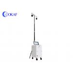 360 Degree Mobile Sentry Surveillance Trailers Solar Trailer Mounted Light Towers for sale