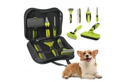 China Customized Dog Brush Set Pet Cleaning Kit 6 In 1 Pet Grooming Tool supplier