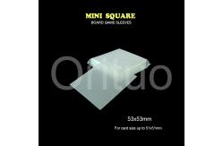China Double Matte Clear Card Sleeves Gamegenic Mini Square 53x53mm supplier