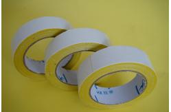 China Heat Resistant Double Sided Carpet Tape , Rough Surface Carpet Sealing Tape Yellow supplier