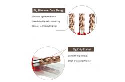 China SUPAL Corner Radius End Mill Diameter 3-20mm Cutting Tools supplier