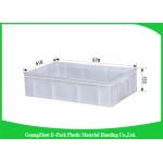 Rectangle Folding Large Plastic Storage Boxes , Big Plastic Containers Eco - Friendly for sale