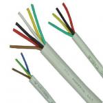 ROHS PVC Electrical shield Multi-conductor cable UL2464 80℃ 300V with UL& CE Certificate with drain wire in grey color for sale