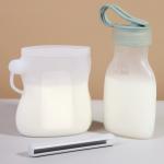 Premium Food-Grade Silicone Breast Milk Storage Bags – Reusable, Leak-Proof, Heat Resistant From -40°C To 230°C, Microwave & Freezer Safe, BPA-Free，Easy To Clean, Perfect For Modern Moms for sale