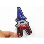 Fashion Design Sequin Embroidery Patches Felt Fabric Background for sale