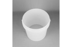 China 8L Round  2 Gallon Plastic Containers With Lids , Two Gallon Plastic Buckets supplier
