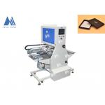 Fully Auto 35pcs/Min 50mm*150mm Rigid Box Paper Foil Embossing Rigid Box Making Machine for sale