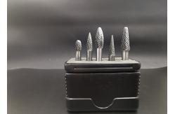 China Oval Egg Shape Double Cut Carbide Burr For Milling supplier