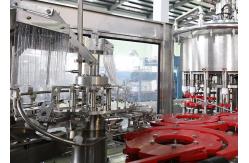 China SUS304 20000BPH Hot Liquid Filling Machine With Multiple Head supplier