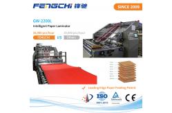 China Automatic Flute Laminator GW-2200L with Stock Machine supplier