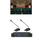 PLL Synthesized Wireless Audio Conference System XLR Output 60m Receiving Range for sale