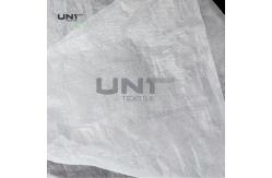 China HDPE Mesh Adhesive Non Woven Fusible Interlining For Bonding Garment supplier