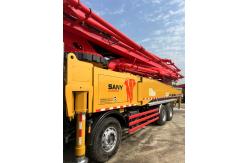 China Used 56m Concrete Pump Truck with Complete Remanufacturing Procedures supplier