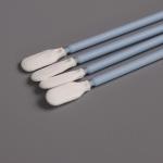 Disposable Plastic Handle Tip Cleaning Swabs Industrial Spun Polyester Swab For Electronics