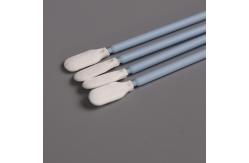 China Disposable Plastic Handle Tip Cleaning Swabs Industrial Spun Polyester Swab For Electronics supplier