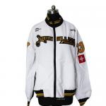 100% Polyester Tasslon Warm Windbreaker Jacket With Digital Printing Logo for sale