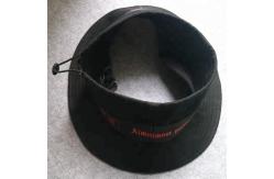 China Eco-friendly Creative Design Black Bucket Hats , Packable Summer Travel Adjustable  Hat  supplier