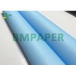80g Double Sided Blue CAD Plotter Paper For Design Portrayal