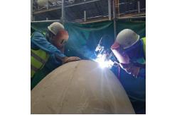 China Large Size Pipeline Orbital Welding Machine with PLC Control supplier