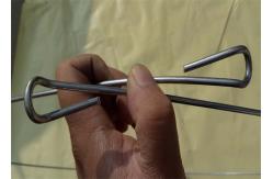 China 8 Feet Length Bale Ties Wire Galvanized Double Loop supplier