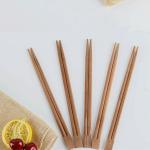 Custom printed disposable set sushi chopsticks bamboo personalized chopsticks with logo for sale