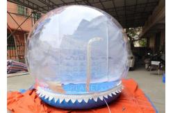 China Outdoor 3m Inflatable Human Size Snow Globe For Promotion supplier