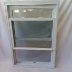 Glass Double Glazed Sash Windows Vinyl Double Hung Vertical Sliding Windows for sale