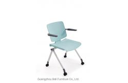 China Armrest Stackable Training Room Tables And Chairs Unfolded Conference Office Chairs 10.6KG supplier