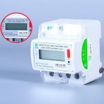 1KW Three-Phase Prepaid Energy Monitor in White The Ideal Solution for Energy Management for sale