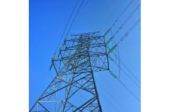 China Steel Q235B Q345B Q420 Double Circuit Transmission Line Tower supplier