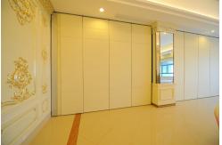 China Fabric Surface Mdf Board Acoustic Wooden Folding Partition Wall Panels For Office supplier