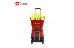China 150W Automatic Tennis Ball Launcher Machine 160Pcs LCD Remote Control supplier