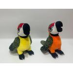 22cm Two-Tone Parrot Stuffed Stuffed Toys For Kids Cute Stuffed PP Cotton Toys for sale