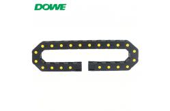 China DOWE H25X60 Enclosed Plastic Drag Chain Drag Chain Conveyor Mini Drag Chain supplier