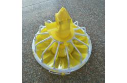 China Pure Pp Poultry Pan Feeder Chicken 450kg/H supplier