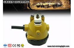 China 28000 Lux Explosion Proof LED Mining Headlamp , IP68 Waterproof miner Cap Lamp supplier