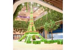 China Durable Lifelike Artificial Plant Wall For Store  Long Term Life Time supplier
