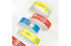 China Heat Resistant Paper Wristbands with Security Slits for Events supplier