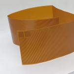 Yellow Polyimide Flexible Film Heater For New Energy Power Lithium Batteries for sale