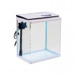 USB LED Lighting Aquarium Glass Table Fish Farming Tank 19mm Thickness for sale